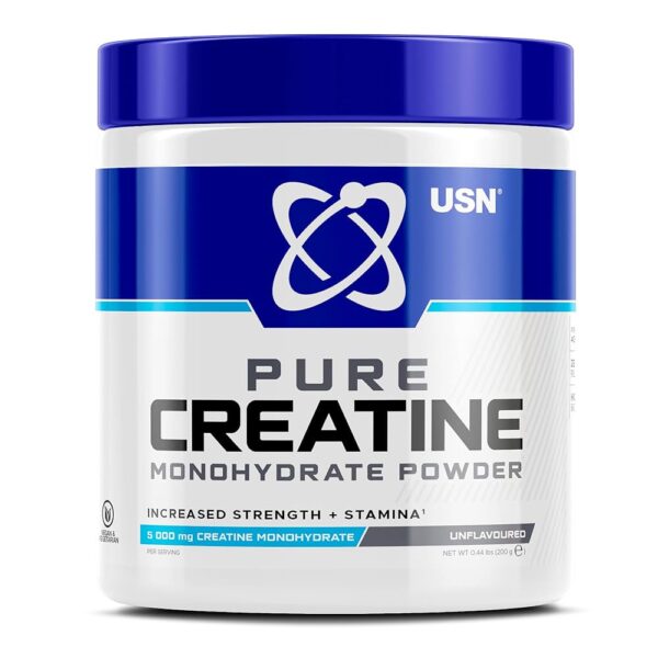 USN Creatine Monohydrate (unflavoured) - 200g - Image 2