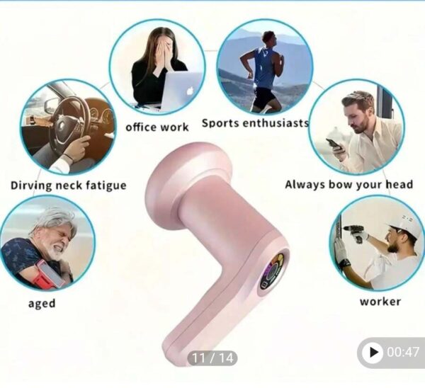 Cordless Massager - Shiatsu massage - Model YX-720 - Image 6