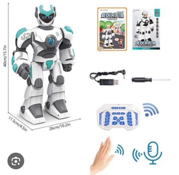 Intelligent Robot - Voice Dialogue in English - Gesture sensing- 6+ age