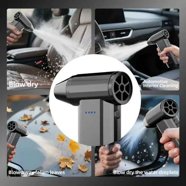 High quality cordless duster and car vacuum cleaner with bag - Image 3